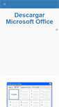 Mobile Screenshot of descargarmicrosoftoffice.com